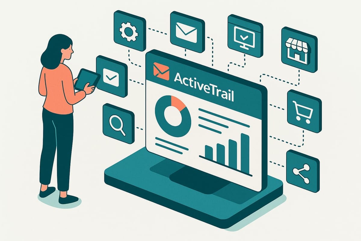 Illustration for "Best ActiveTrail Integrations: 8 Useful Picks for 2026"