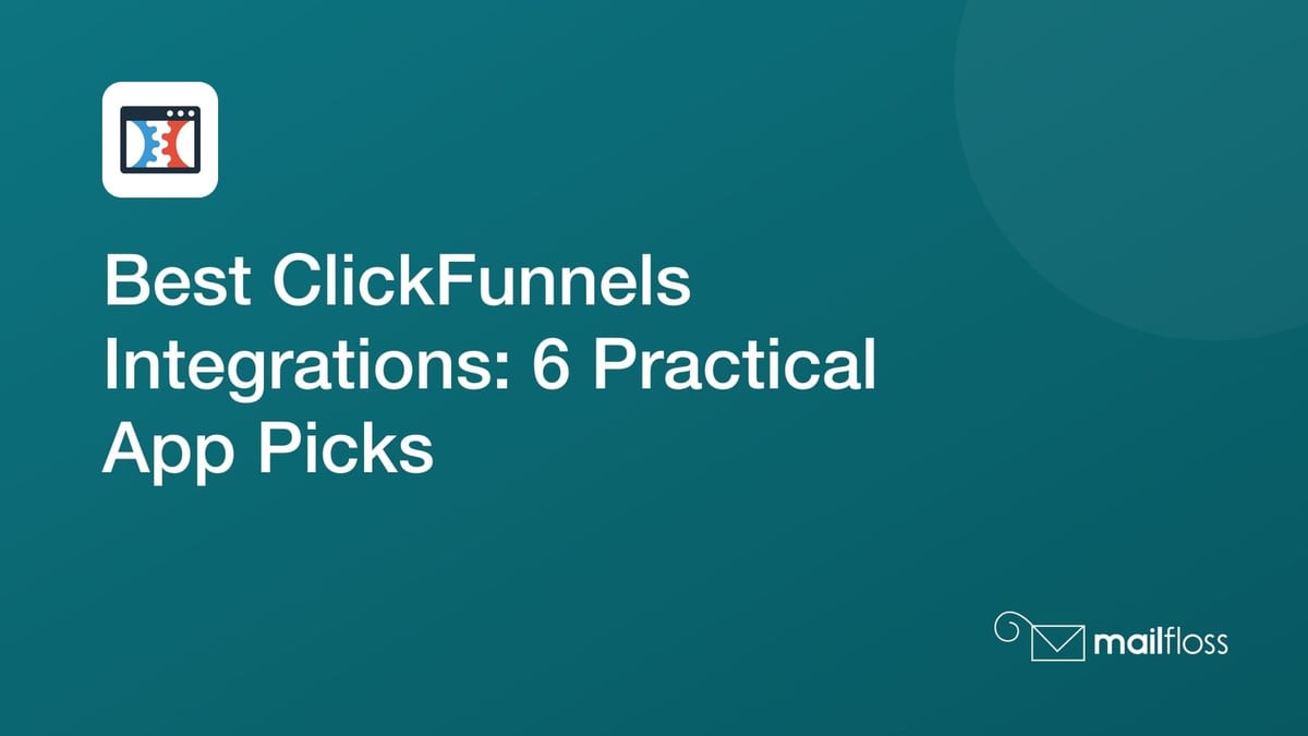 ClickFunnels integration routes for form logs, paid-order alerts, email handoffs, recurring list cleaning, API verification, and physical-order fulfillment.
