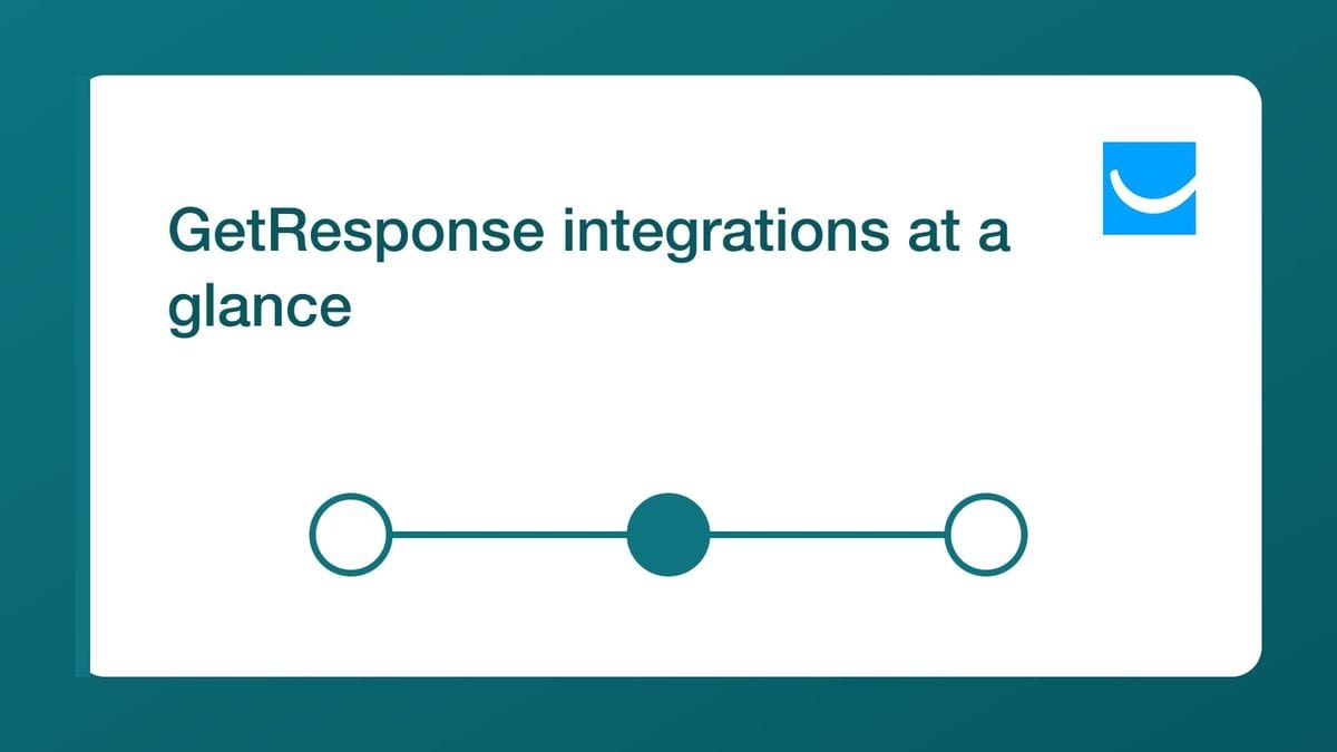 GetResponse integrations at a glance — mailfloss