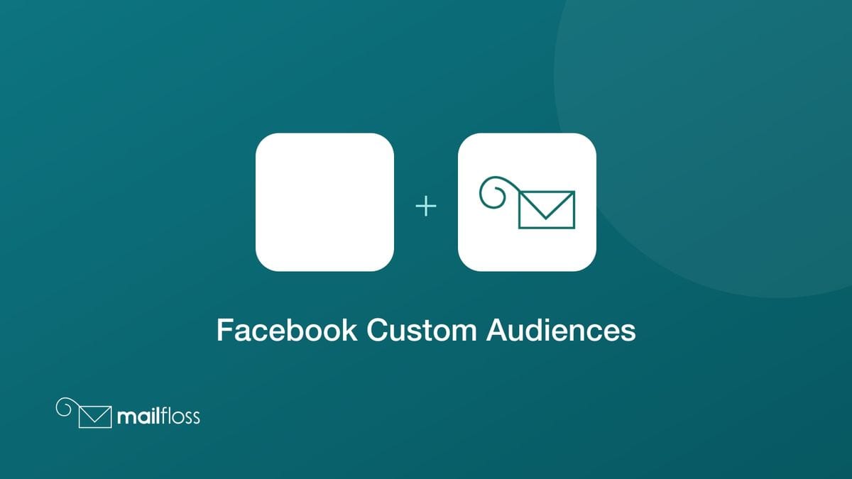 facebook custom audiences integrated with mailfloss