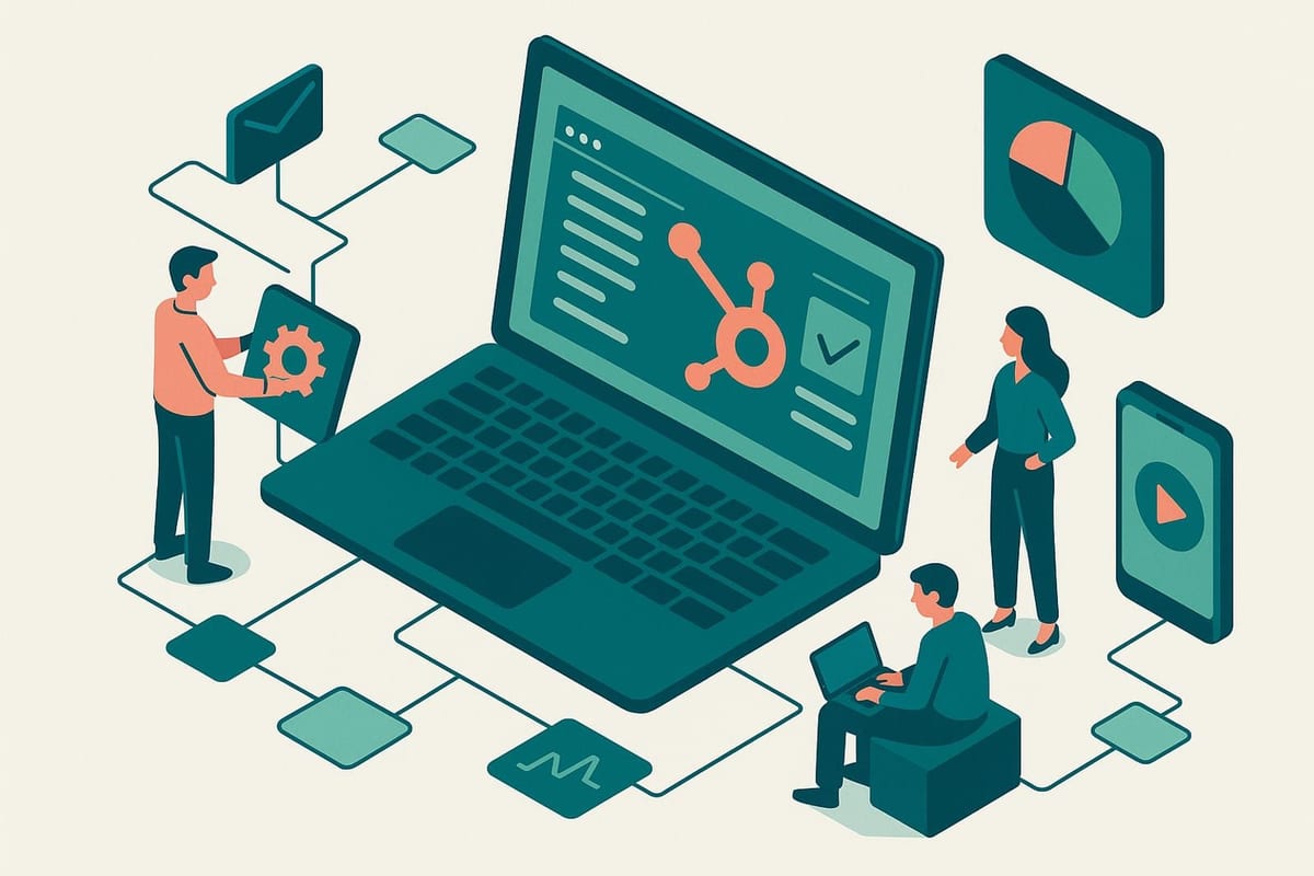 Illustration for "10 Best HubSpot Integrations for Growing Teams (2026)"