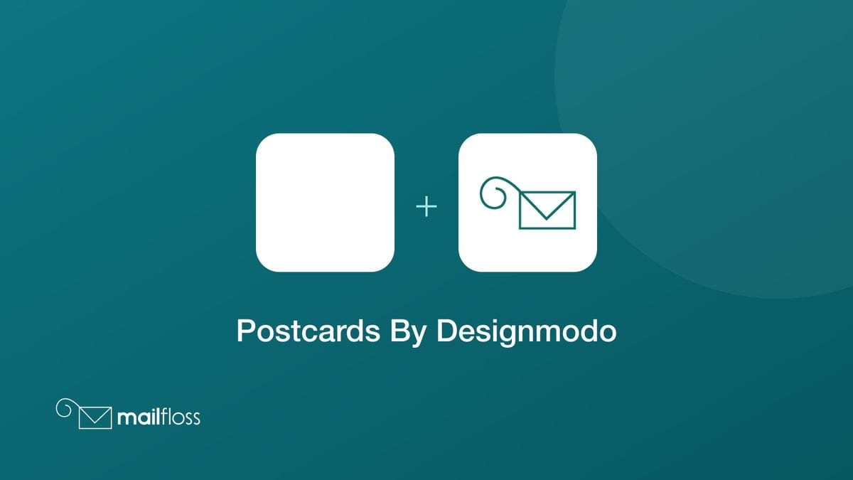 postcards by designmodo integrated with mailfloss