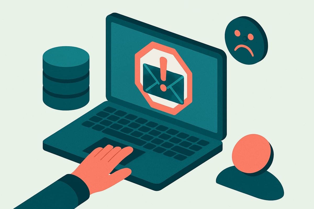 Illustration: Spam complaint