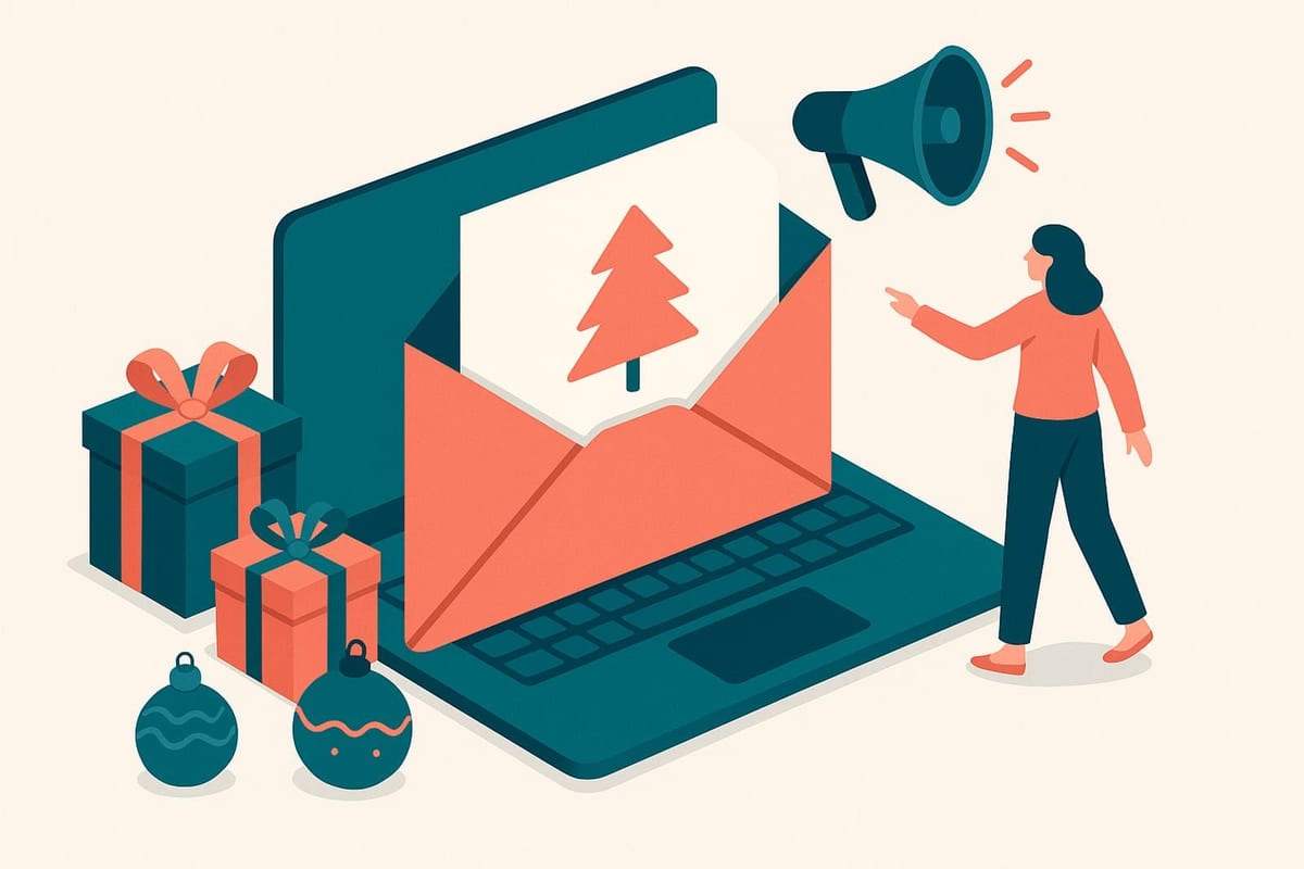 Illustration for "Holiday Email Marketing Ideas That Will Stand Out in the Inbox"