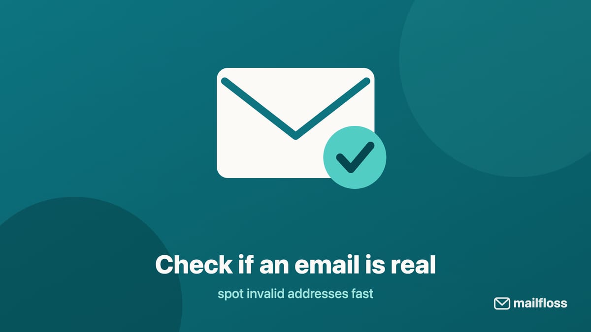 mailfloss check email validity illustration