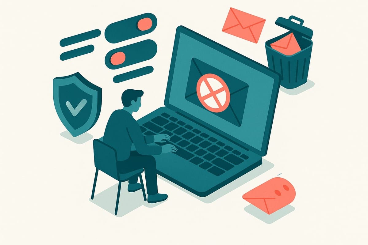 Illustration for "How to Reduce Spam Signups in ActiveCampaign"