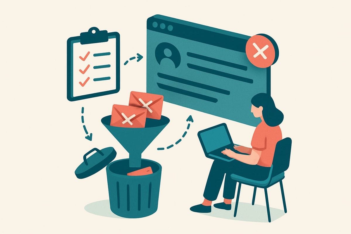 Illustration: Why do you need scheduled cleanup after real-time verification?