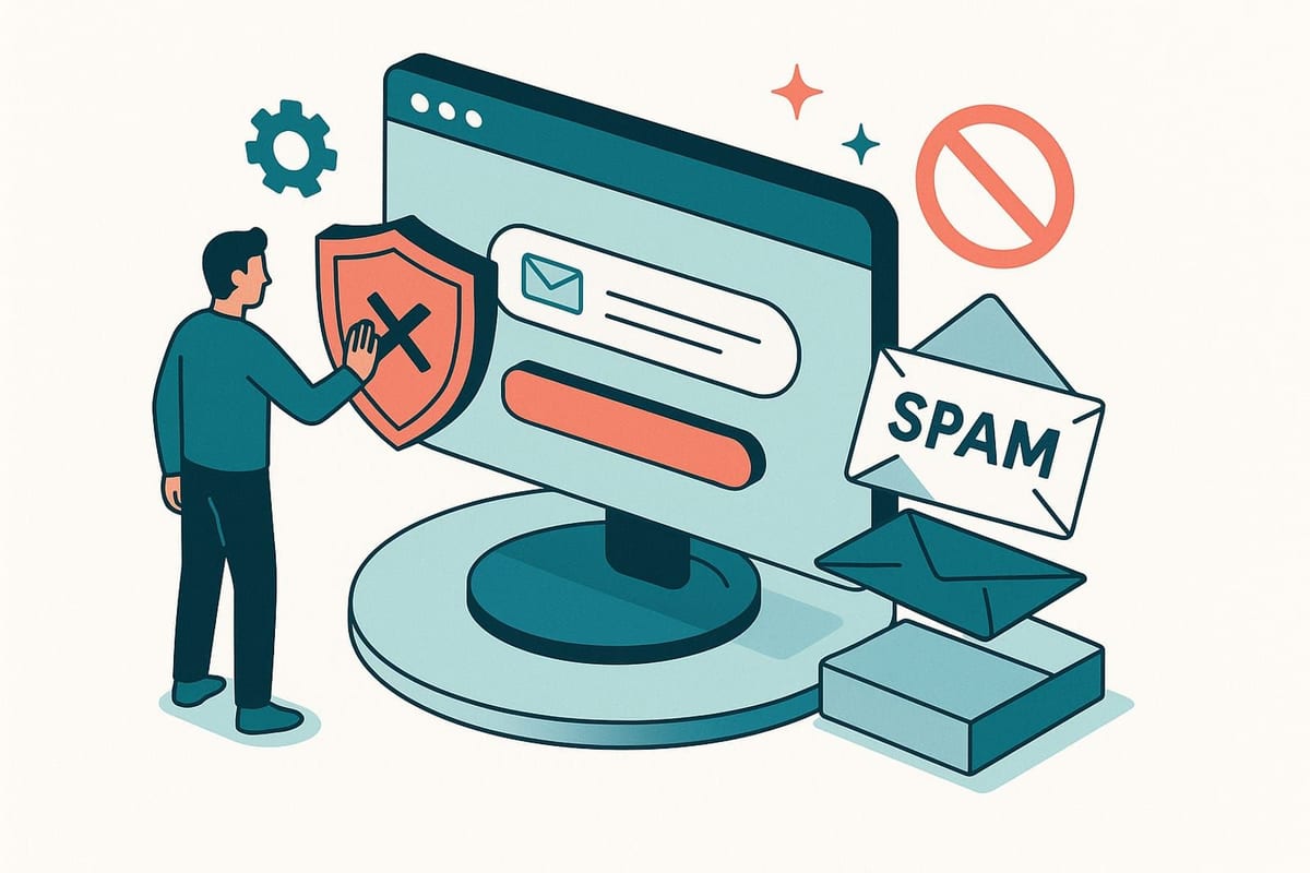 Illustration for "How to Reduce Spam Signups in Braze"