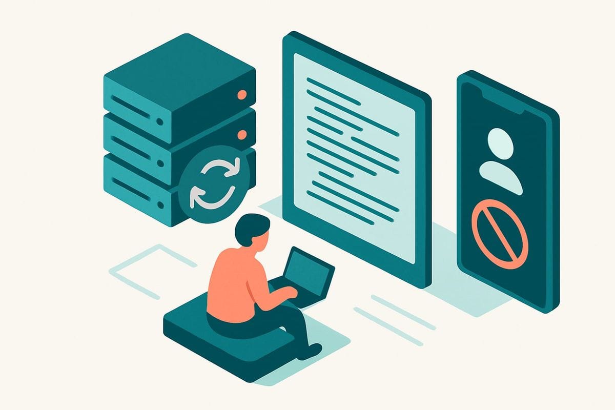 Illustration: Server-side REST user writes