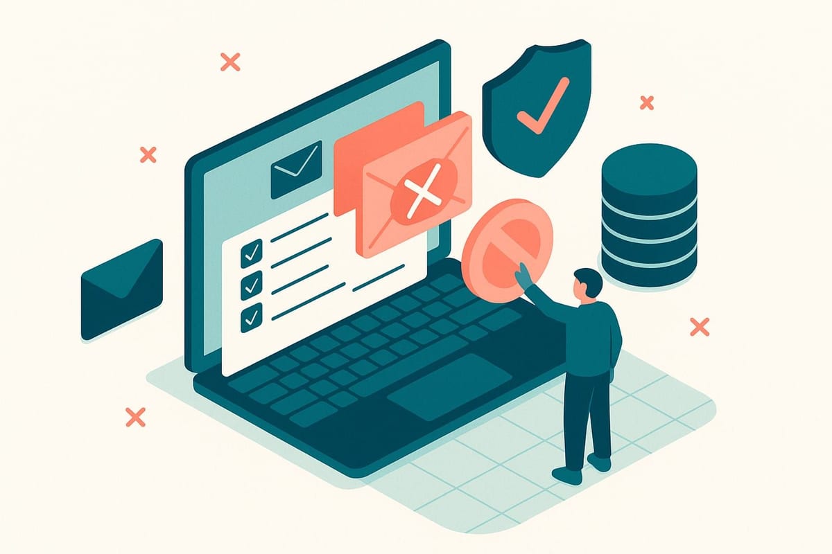 Illustration for "How to Reduce Spam Signups in Campaign Monitor"
