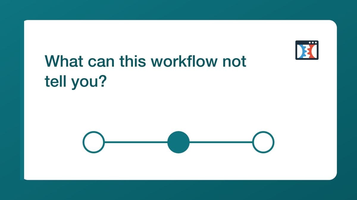 What can this workflow not tell you? — mailfloss
