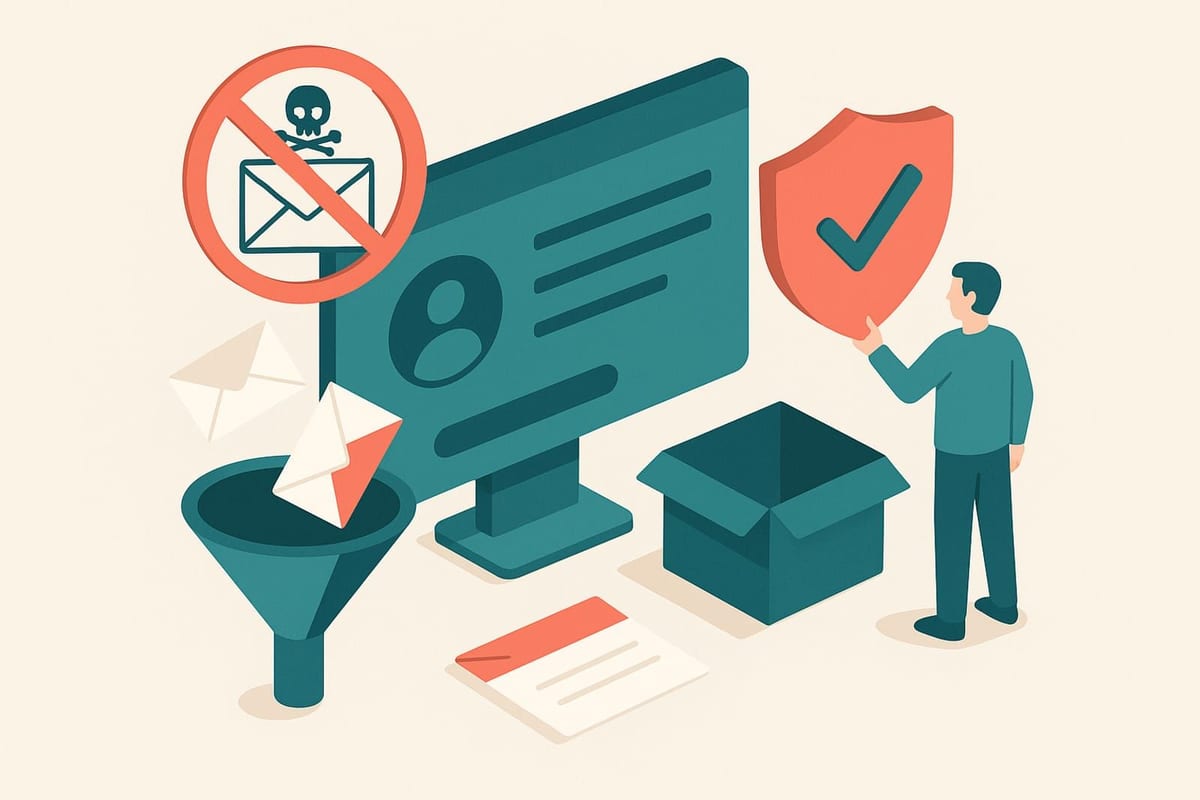 Illustration for "How to Reduce Spam Signups in Customer.io"