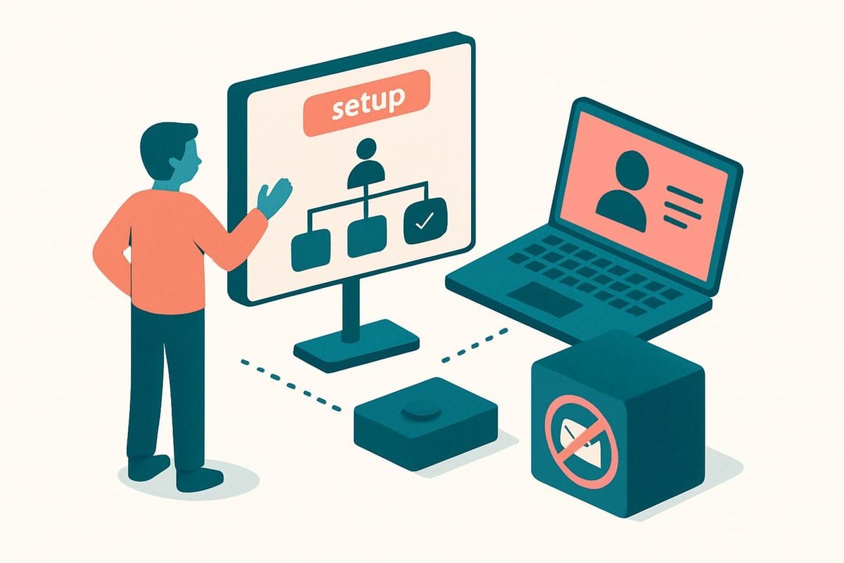 Illustration: What does the Customer.io setup demo cover?