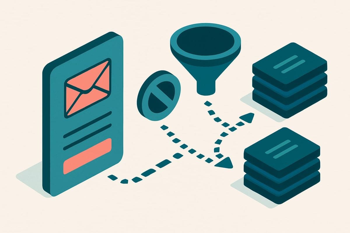 Illustration: How should you map signup sources to Encharge lists?