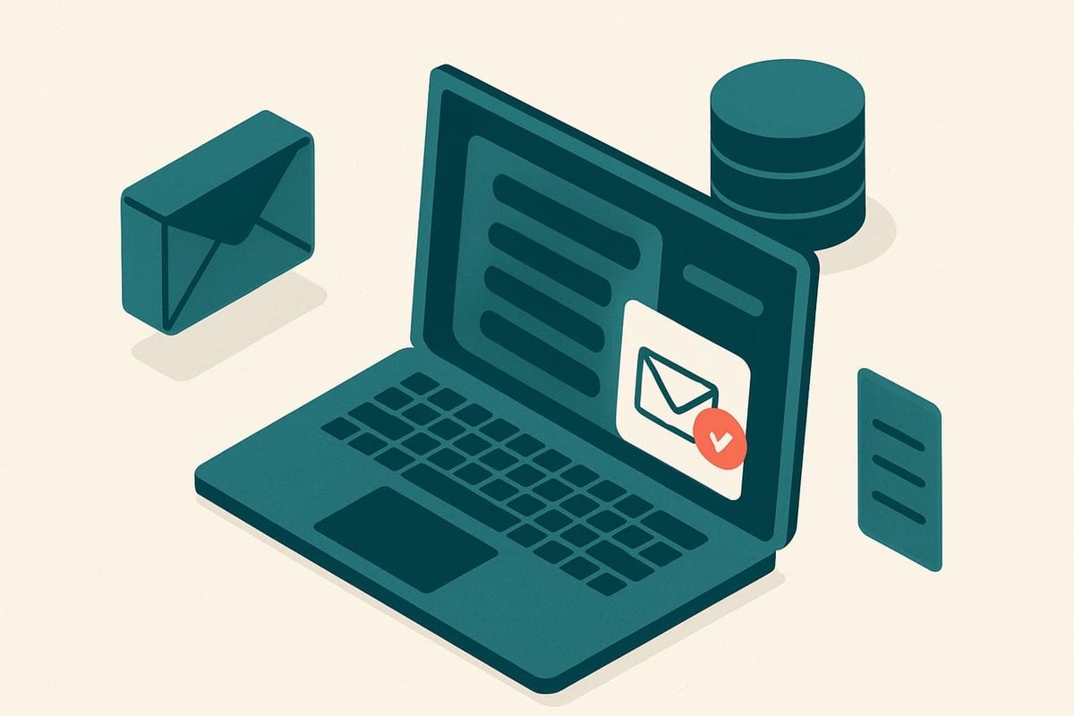Illustration: 1. Select the Encharge connection and receiving list