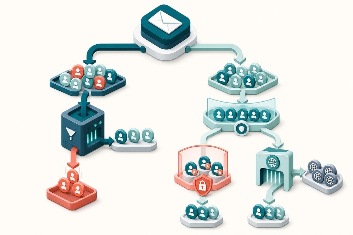 Different cleanup rules for high-risk and established GetResponse lists