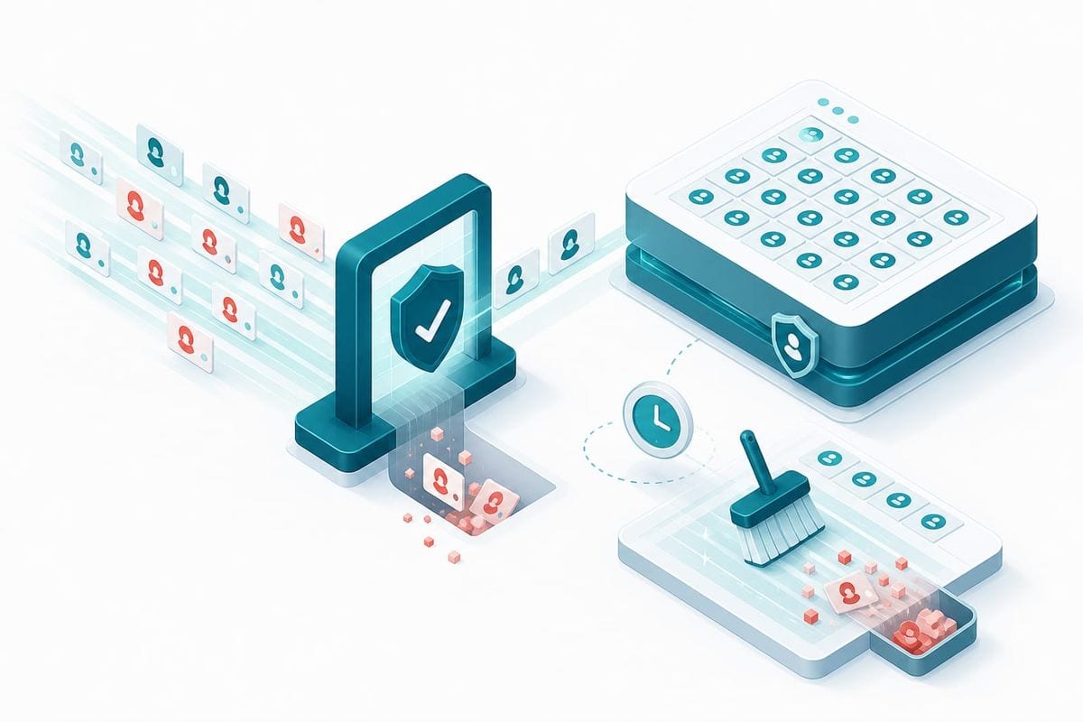 Illustration: Why does daily cleaning still matter after a real-time check?