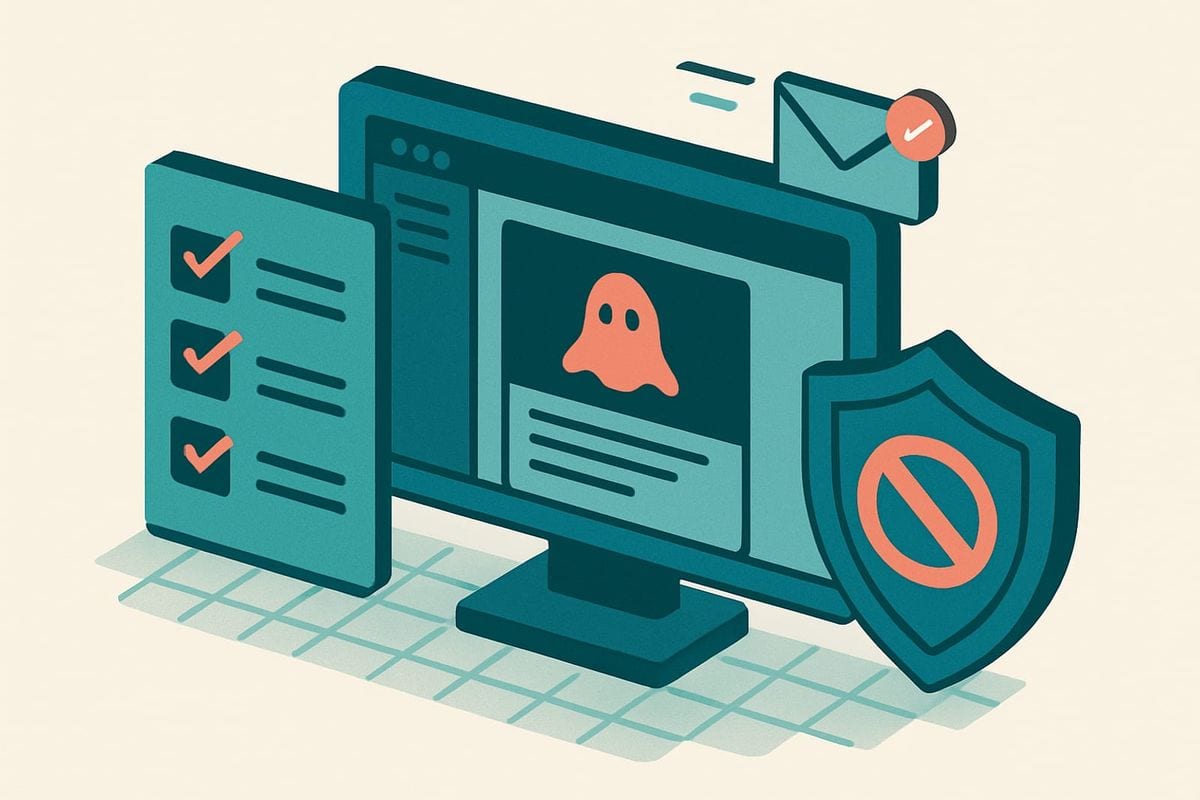 Illustration: What should you check before the next Ghost newsletter send?
