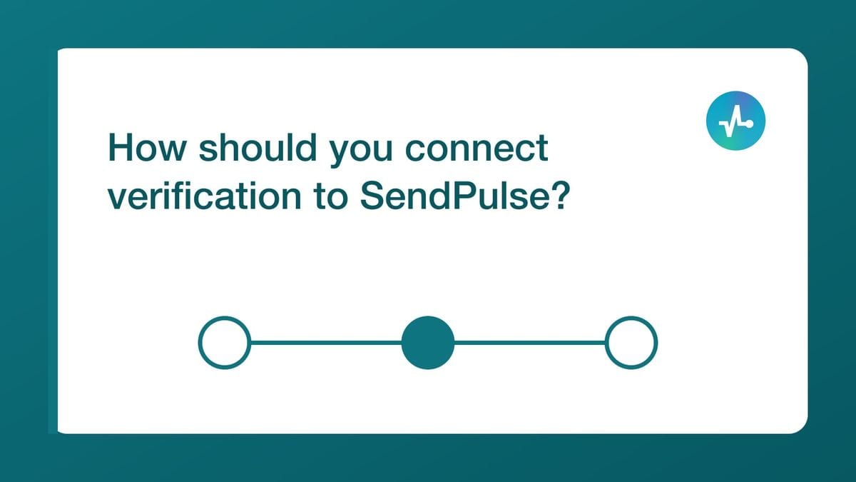 How should you connect verification to SendPulse? — mailfloss