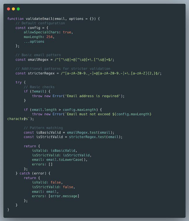 Using JavaScript for Email Validation Regex: A Practical Guide | mailfloss