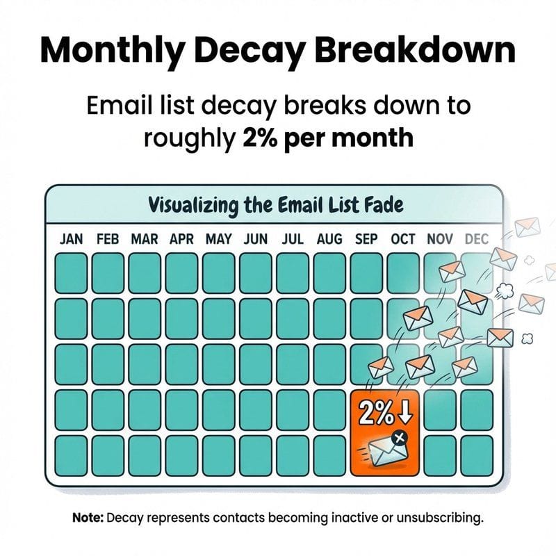 Monthly Email List Maintenance Tasks