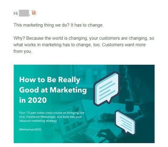 Write good email copy