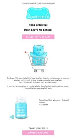 The Best Cart Abandonment Emails: 10 Top Picks