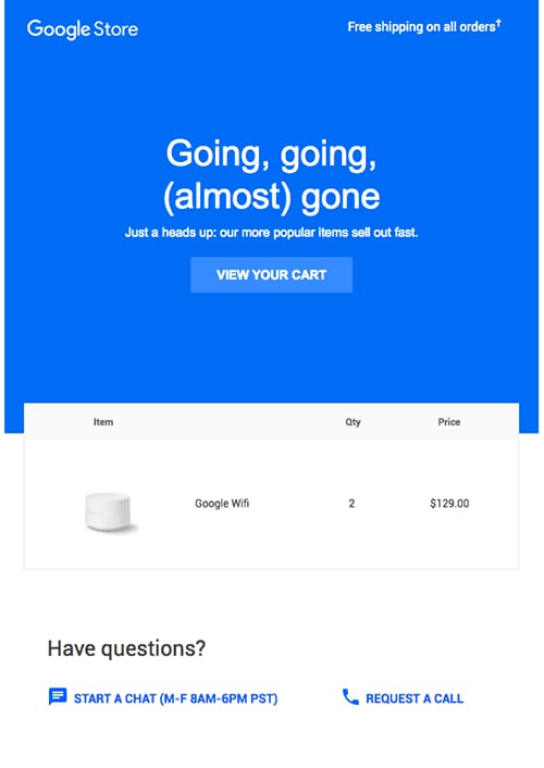 The Best Cart Abandonment Emails: 10 Top Picks