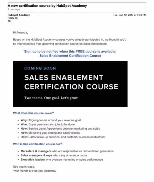 Hubspot segment's their emails