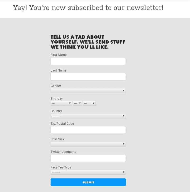 Threadless asks for more details
