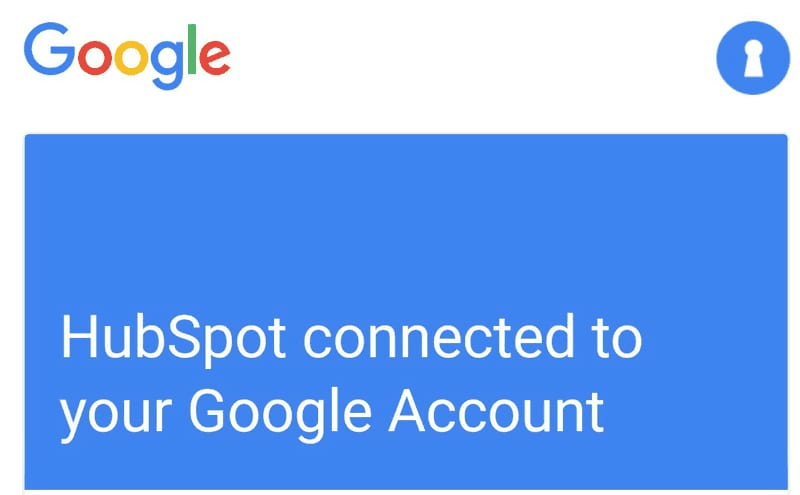 Google assures your safety through email