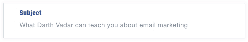open loop subject line