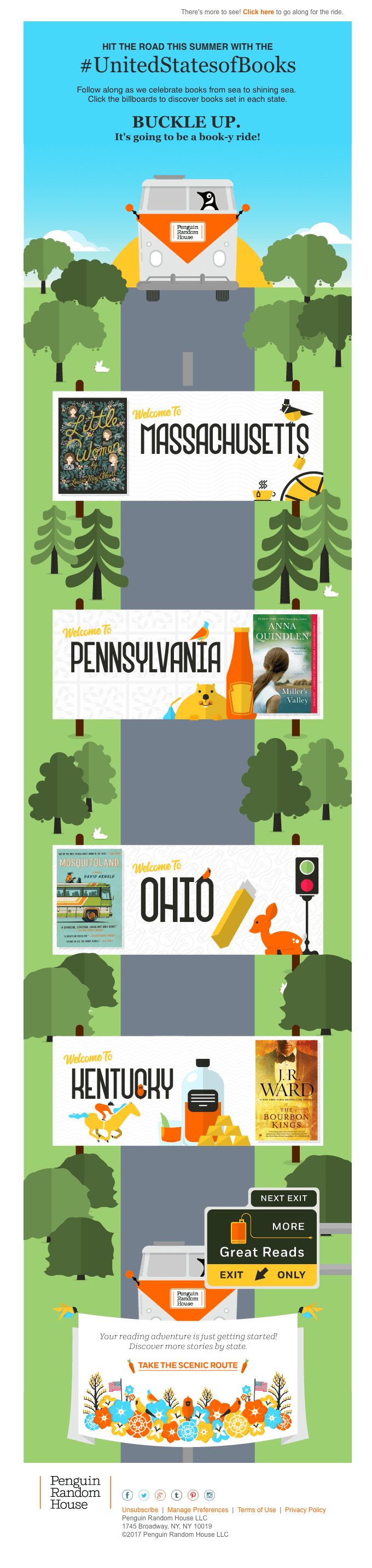 Penguin Random House promotes great reads