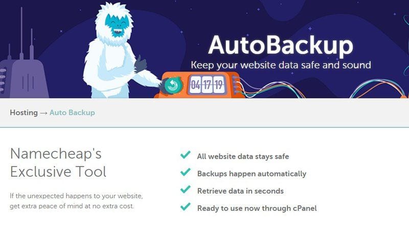 Use different landing page like Namecheap