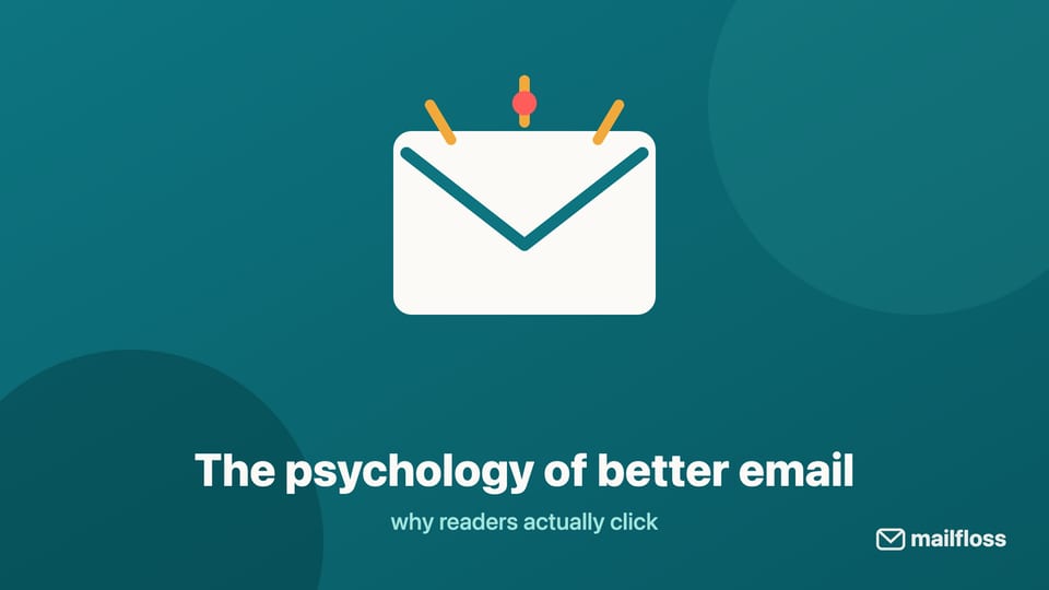 mailfloss email psychology illustration