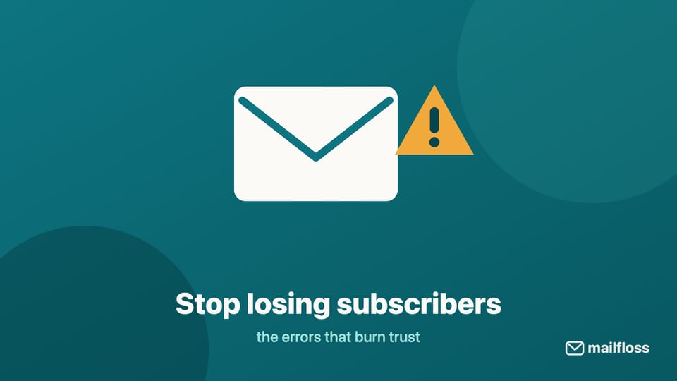 mailfloss subscriber retention illustration